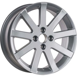 7.0X17" PCD 4X108 Arceo Wheels  183 CRYSTAL SILVER ET25 65.1 mm