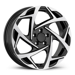 7.0X17" PCD 5X105 AGT Wheels 17290 ET40 56.60 mm Gloss Black Diamond