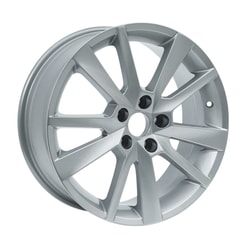 7.0X17" PCD5X114 AGT Wheels 17133 ET48 Full Silver 67.1 mm