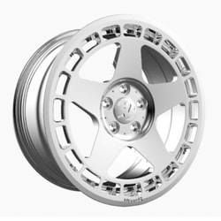 7.5X16" PCD 5X112 BK BK-927 SILVER ET40 73.1 mm