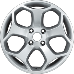 7.5X17" PCD 4X108 EMR Wheels EMR-A333-02 ET35 63.4 mm SILVER