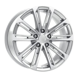 7.5X17" PCD 5X100 Kormetal DY297 ET35 57.1 mm SILVER