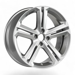 7.5X17" PCD 5X100 Sonic 1017 ET35 57.10 mm Silver