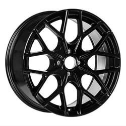 7.5X17" PCD 5X100 Sonic S1038 ET35 73.10 mm Deep Black Gloss