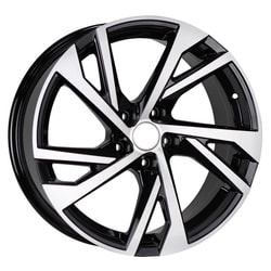 7.5X17" PCD 5X114 AGT Wheels 17088  ET35 72.60 mm Black Diamond