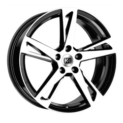 7.5X17" PCD 5X115 Kormetal CA16 BLACK DIAMOND ET45 70.2 mm