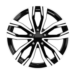 7.5X18" PCD 5X114 Kormetal 748 ET40  66.1 mm BLACK DIAMOND
