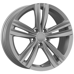 8.0X18" PCD 5X100 AGT Wheels 18287 ET40 73.10 mm Full Silver