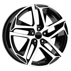 8.0X18" PCD 5X100 Kormetal DY898   BLACK DIAMOND ET40 57.1 mm