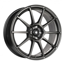 8.0X18" PCD 5X100 Sonic 1042 ET35 57.10 mm Matt Gun Metal