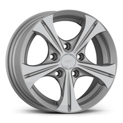 8.0X18" PCD 5X112 AGT Wheels 01947 72.60 mm Silver Diamond