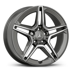 8.0X18" PCD 5X112 AGT Wheels 18273 ET42 66.60 mm Titan Diamond