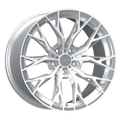 8.0X18" PCD 5X112 Arceo Wheels  18239 ET45 73.1 mm SILVER DIAMOND ROMA