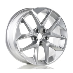 8.0X18" PCD 5X112 Arceo Wheels  184 CRYSTAL SILVER ET45 57.06 mm
