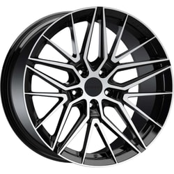 8.0X18" PCD 5X112 Arceo Wheels ARC-18193-33 ET37 BLACK DIAMOND SEVILLA 73.1 mm