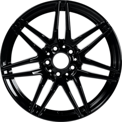 8.0X18" PCD 5X112 EMR Wheels EMR-A397-02 ET45 66.6 mm Black
