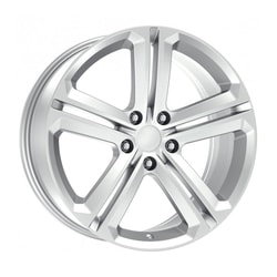 8.0X18" PCD 5X112 Kormetal DY1018 SILVER ET40 57.1 mm