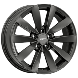 8.0X18" PCD 5X114 AGT Wheels 18271 ET35 67.10 mm Matt Titan