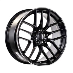 8.0X18" PCD 5X114 AGT Wheels ET35 18121 73.10 mm Black Lip Diamond