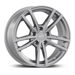 8.0X18" PCD 5X120 AGT Wheels 18097-1 ET35 Full Silver 72.60 mm