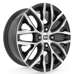 8.0X18" PCD 5X120 Kormetal 928 BLACK DIAMOND ET30 72.6 mm