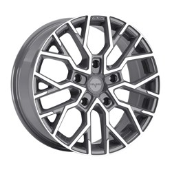 8.0X18" PCD 5X160 AGT Wheels 18118  ET50 65.10 mm Corris Grey Diamond