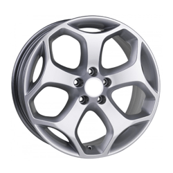 8.0X18" PCD5X108 Kormetal 317 ET53 Silver 63.4 mm