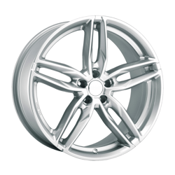 8.0X18" PCD5X112 AGT Wheels 807 ET66.6 White Silver 66.6 mm