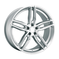 8.0X18" PCD5X112 AGT Wheels 807 ET72.6 White Silver 72.6 mm