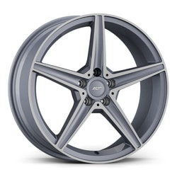 8.0X19" PCD 5X112 AGT Wheels 19297-1 66.60 mm Gun Metal Diamond