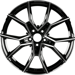 8.0X19" PCD 5X112 CMS CMS-1399-03 ET50 Diamond Black Gloss 57.1 mm