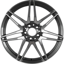 8.0X19" PCD 5X112 EMR Wheels EMR-A360-06 ET45 66.6 mm GUN METAL DIAMOND