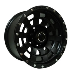 8.5X16" PCD 6X139.7 BK 5186 ET-15 MAT BLACK 110 mm