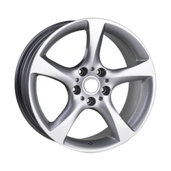 8.5X18" PCD5X120 RC 284 ET37 Silver 72.6 mm (Arka)