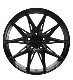 8.5X19" Arceo Wheels ARC19177 Glossy Black PCD 5x112 ET35