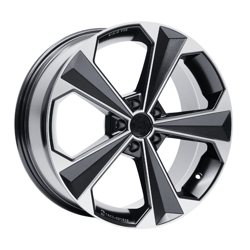8.5X19" PCD 5X112 AGT Wheels 19062 Bavyera ET38 72.6 mm Black Diamond