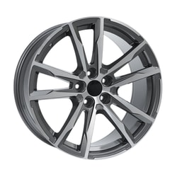 8.5X19" PCD 5X112 AGT Wheels 19094  ET35 72.6 mm Titanium Diamond