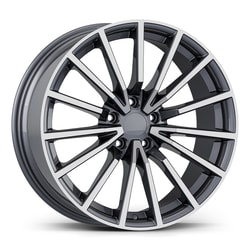 8.5X19" PCD 5X112 AGT Wheels 19288 57.10 mm Gun Metal Diamond