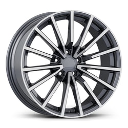 8.5X19" PCD 5X112 AGT Wheels 19288 66.50 mm Gun Metal Diamond