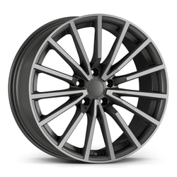 8.5X19" PCD 5X112 AGT Wheels 19288 66.50 mm Matt Titan Diamond
