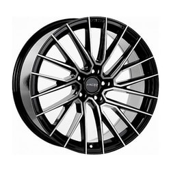 8.5X19" PCD 5X112 Arceo Wheels  ASW02 BLACK DIAMOND ET45 73.1 mm