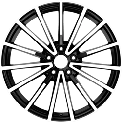 8.5X19" PCD 5X112 EMR Wheels EMR-DY579-06 ET35 BLACK DIAMOND 66.56 mm