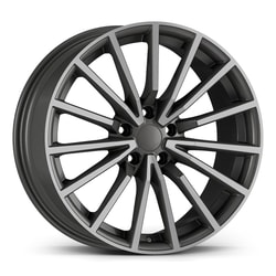 8.5X19" PCD 5X114 AGT Wheels 19288 64.10 mm Matt Titan Diamond