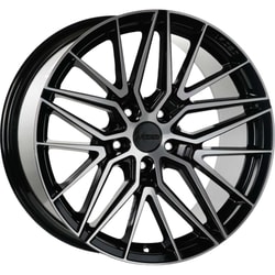 8.5X19" PCD 5X120 Arceo Wheels ARC-19193-37 ET33 Glossy Black  73.1 mm