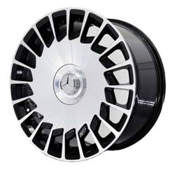 8.5X20" PCD5X112 Kormetal 1112 ET38 Black Diamond 66.6 mm