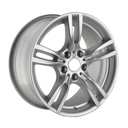 8.0X18" PCD 5x120 Truva Wheels 5003 Silver ET38 72.6 mm