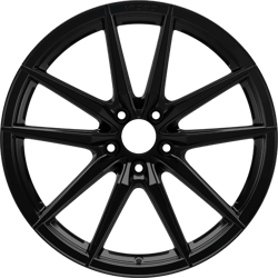 9.0X18" PCD 5X112 Arceo Wheels ARC-18190-18 ET40 Glossy Black Monaco 73.1 mm