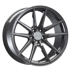 9.0X18" PCD 5X120 Arceo Wheels 18190 GLOSS TITAN ET40 72.6 mm