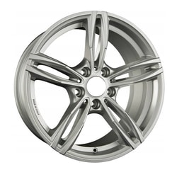 9.0X18" PCD 5X120 RC 5003 SILVER ET50 72.6 mm