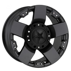 9.0X18" PCD 5X120 RC 5187 MATT BLACK ET20 65.1 mm